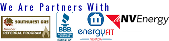 Partners with SouthWest gas & NV Energy, BBB